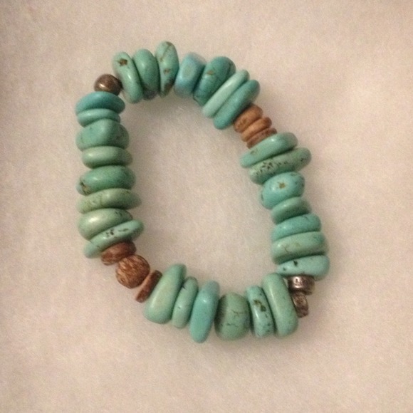 Silpada Turquoise Howlite Stone Necklace/Bracelet! - Picture 4 of 4