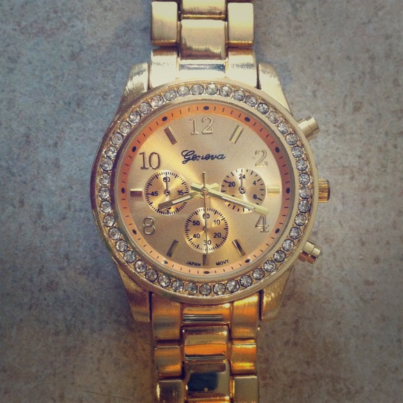 Gold Boyfriend Watch
