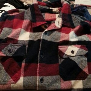 Mens plaid button up