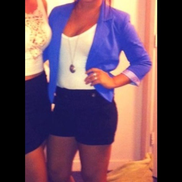 Blue blazer