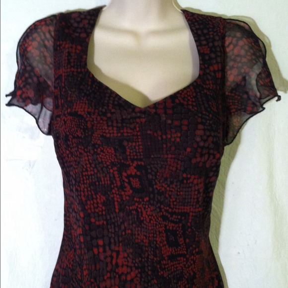 Meghan Matthews beautiful flowy dress