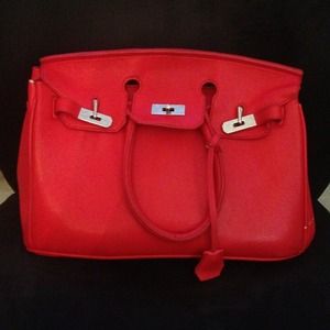 On hold!!!!!!!!!!!!!!!!Red bag Today's SALE ITEM:)