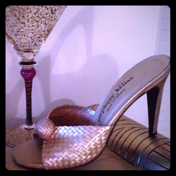 Missoni gold & fuchsia silk satin shirt Sz Small. - Picture 8 of 8