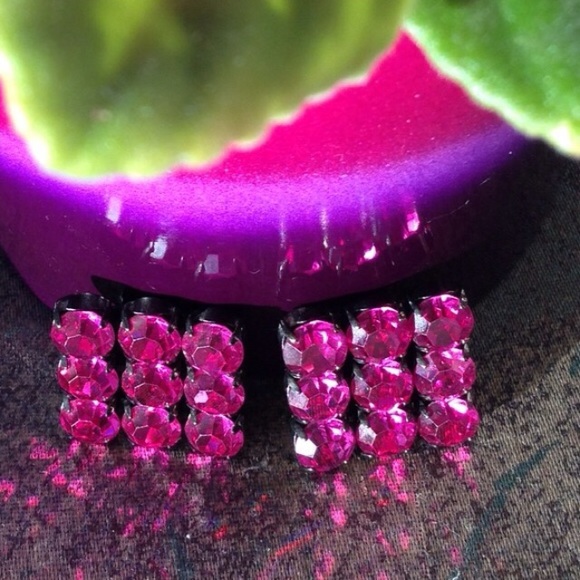 Missoni gold & fuchsia silk satin shirt Sz Small. - Picture 7 of 8