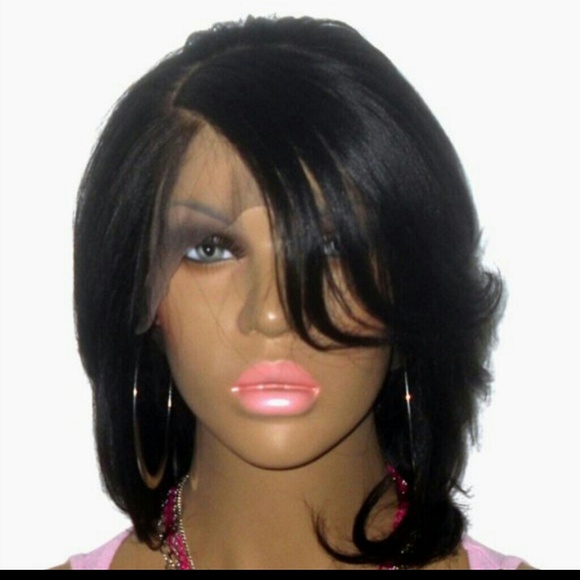 Black Layered Beauty Lacefront Wig