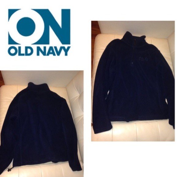 Old navy pullover fleece in navy