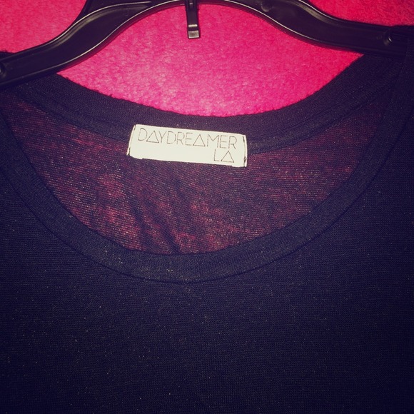 Basic Sheer Black Tunic!