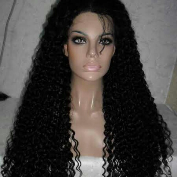 Loose Kinky Curly Lacefront Wig 22-24 inches