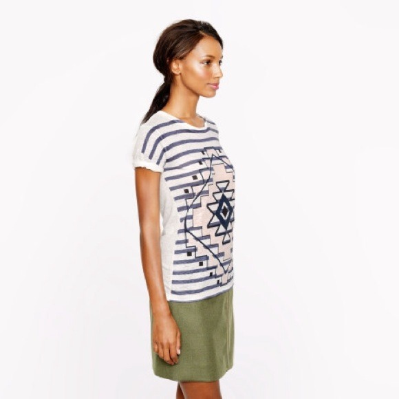 🚫SOLD on EBay🚫 Jcrew Linen tee
