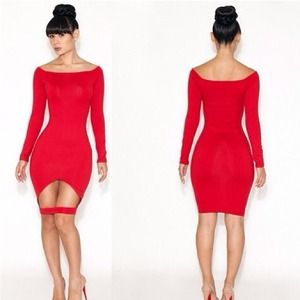 💃start a fire bodycon dress 💃