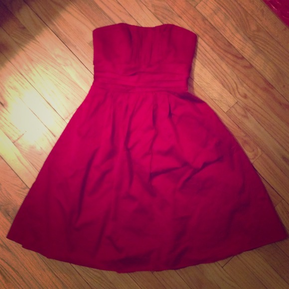 David's Bridal Bridesmaid strapless dress - Picture 1 of 3