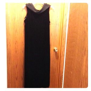 Gorgeous Plus Size Black Velvet Dress HOLD