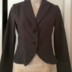 Gray blazer