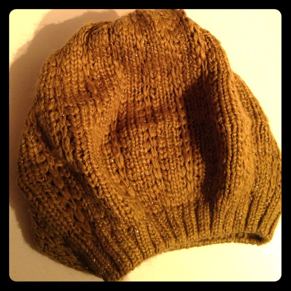 Sparkley green/gold hat - Picture 1 of 4