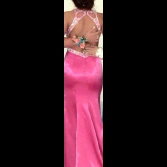 Pink Prom Dress - Picture 2 of 3