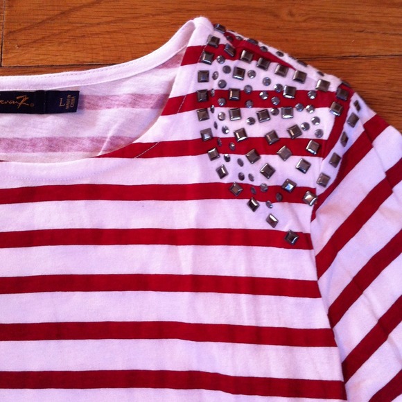 Seven 7 Tops - Seven striped tee