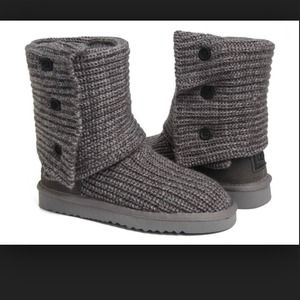 🎉sale🎉Knitted grey uggs🚫one day only 🚫