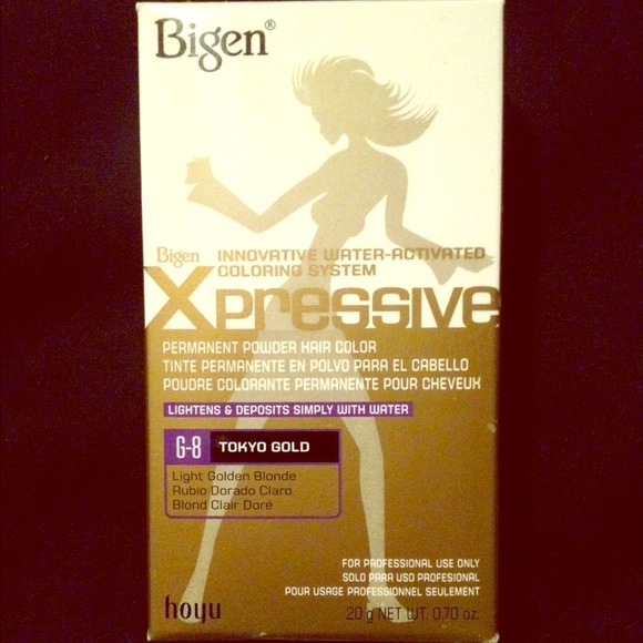 Bigen Xpressive professional permanent hair color!