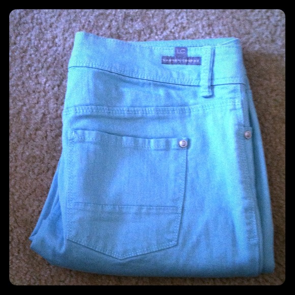 Light blue skinny jeans