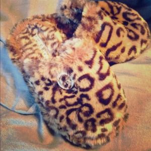 Michael Kors Faux Fur Slippers