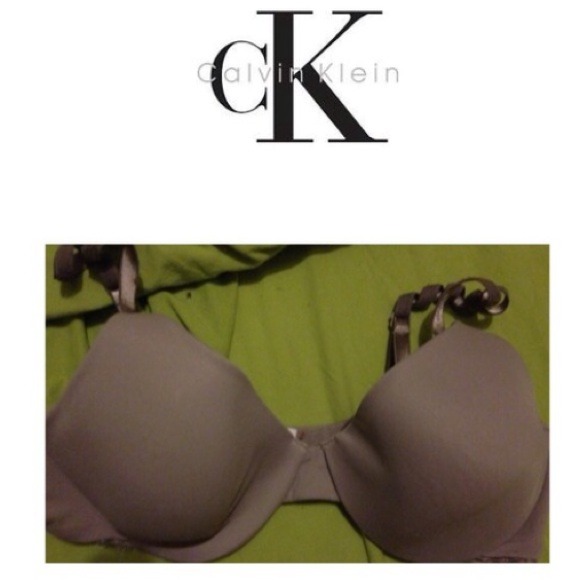 Calvin Klein Other - Calvin Klein gray lace bra. 34B