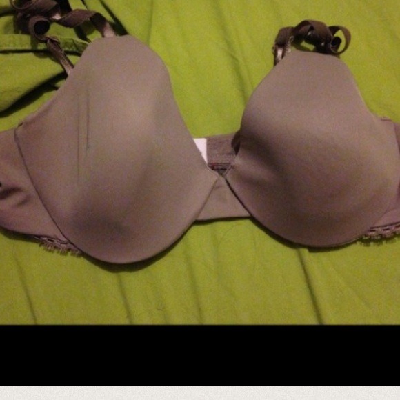 Calvin Klein gray lace bra. 34B - Picture 2 of 4