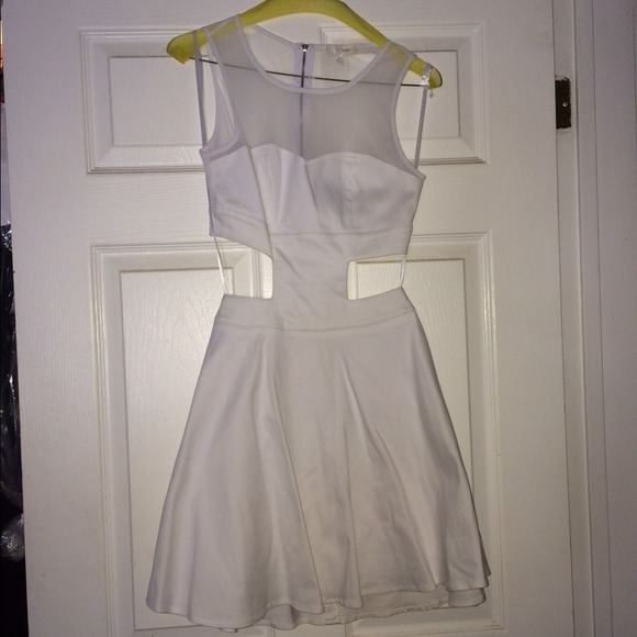 All White Mess Dress