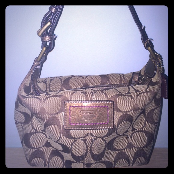 Authentic coach handbag small