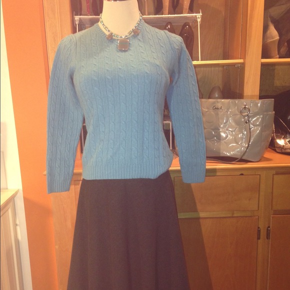 J Crew wool blend sweater Small Blue