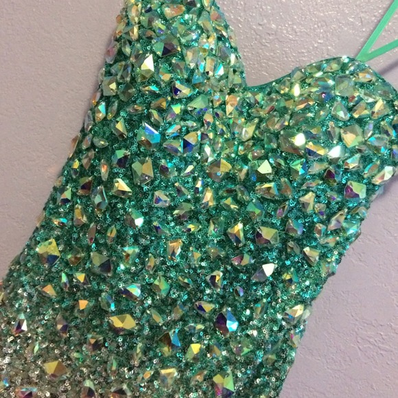 Ombré prom dress - Picture 2 of 4