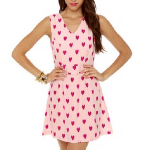 ❌❌SOLD❌❌ Lulu's Camilla Tree Heart Dress