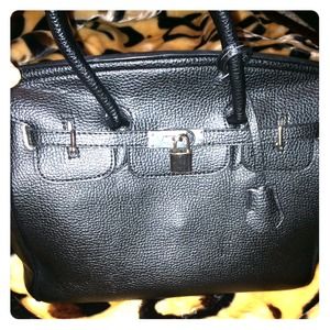 High quality leather messenger bag.