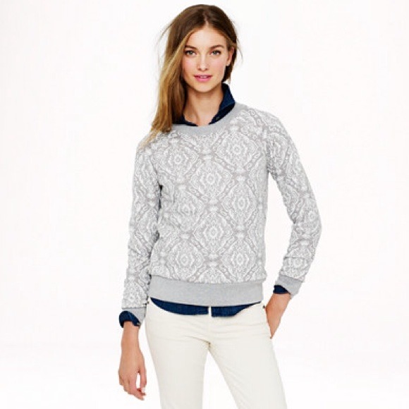 ⚡️J. Crew Medallion Sweatshirt - Picture 2 of 4