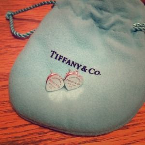 Tiffany & Co. Heart Studs