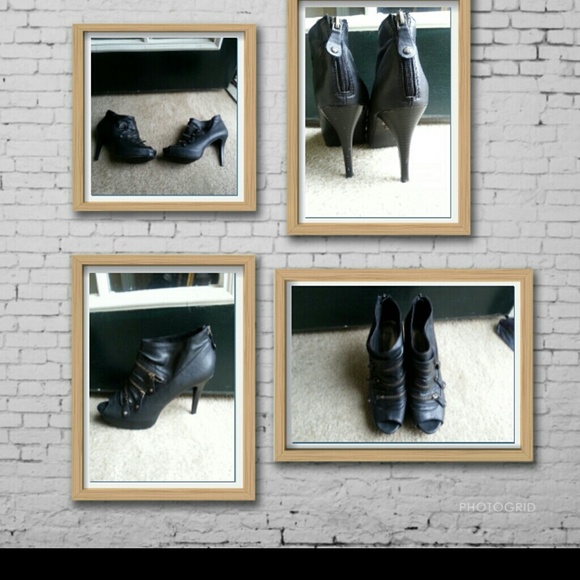 Black Vera Wang bootie