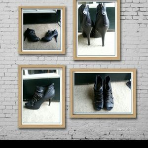 Black Vera Wang bootie