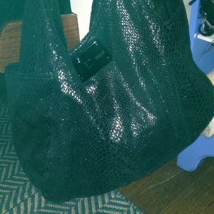 Kenneth Cole hobo snakeskin print