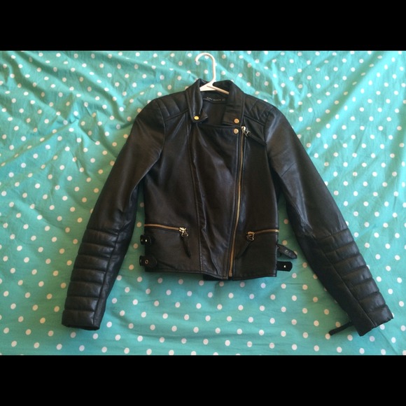 Zara Woman Leather Jacket