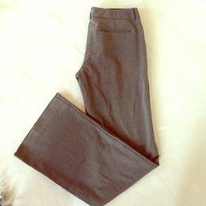 Grey stretch dress pants