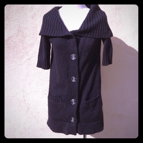 Vince Button wool/cashmere blend cardigan