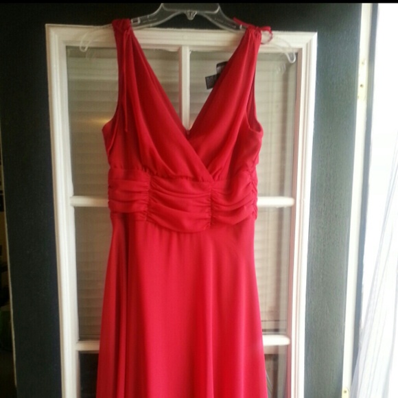 Red dress