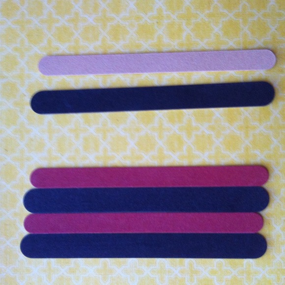 🔷Set of Five New Nail Files - Picture 2 of 4