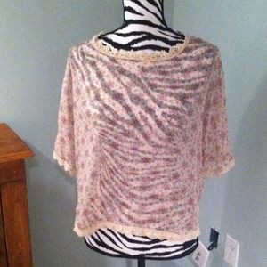 Free People Light Weight Floral Top