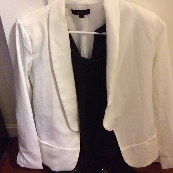 White blazer