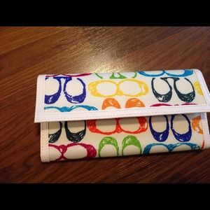 Coach inspired bag and wallet