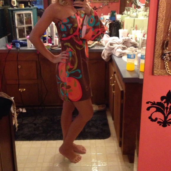 ❌Sold in bundleJudith March goovy colors dress - Picture 2 of 4