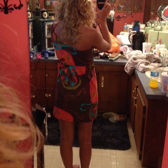 ❌Sold in bundleJudith March goovy colors dress - Picture 4 of 4