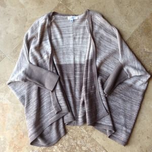 *REDUCED* Calvin Klein Ombré Tan Knit Cardigan