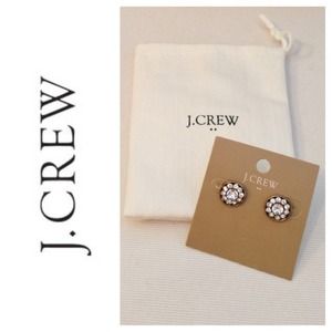 💢SOLD💢 J.Crew Factory Crystal Stud Earrings