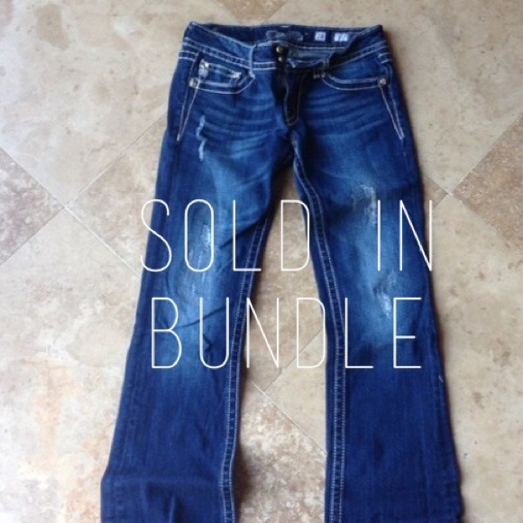*SOLD* Rock Revival Wide Leg Trouser Jeans